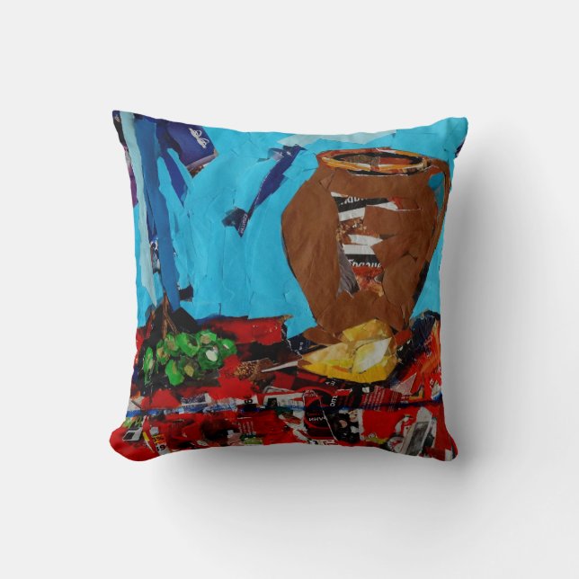 Still Life Today Throw Cushion (Front)
