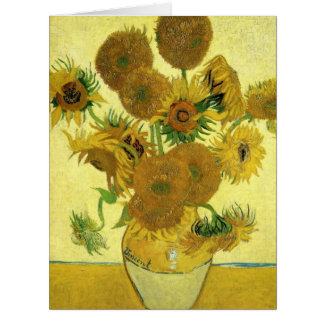 Still Life - Vase with 15 Sunflowers by van Gogh