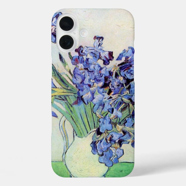 Still Life Vase with Irises by Vincent van Gogh Case-Mate iPhone Case (Back)