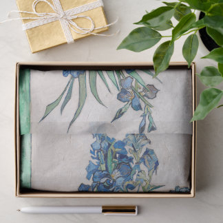 Still Life Vase with Irises by Vincent van Gogh Tissue Paper