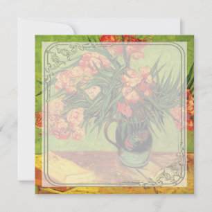 Still Life Vase with Oleanders and Books, Van Gogh