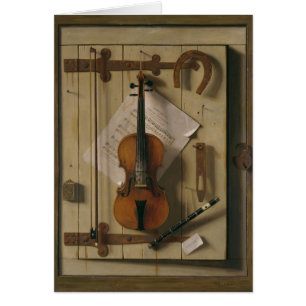 Still Life, Violin and Music