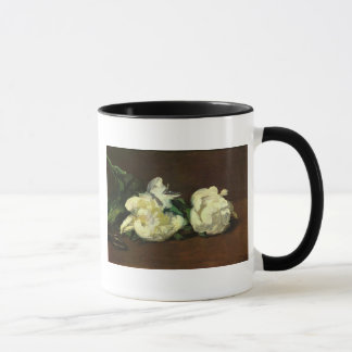 Still Life White Peony by Manet Mug