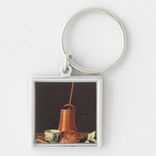 Still Life with a Drinking Chocolate Set, 1770 Key Ring