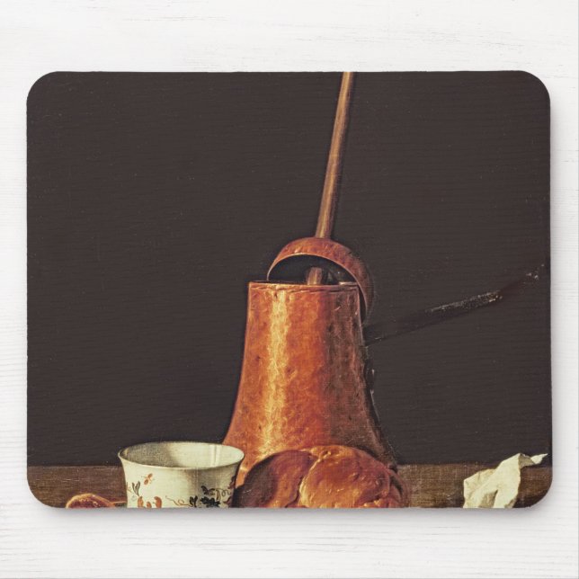 Still Life with a Drinking Chocolate Set, 1770 Mouse Pad (Front)