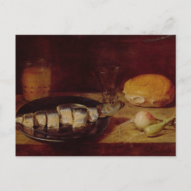 Still Life with a Herring Postcard (Front)