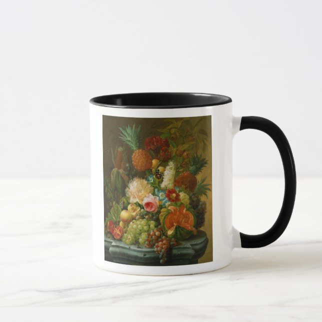 Still Life with a Melon and Grapes Mug (Right)