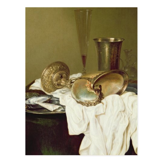 Still Life with a Nautilus Cup Postcard