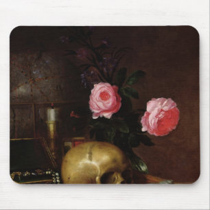 Still Life with a Skull Mouse Pad
