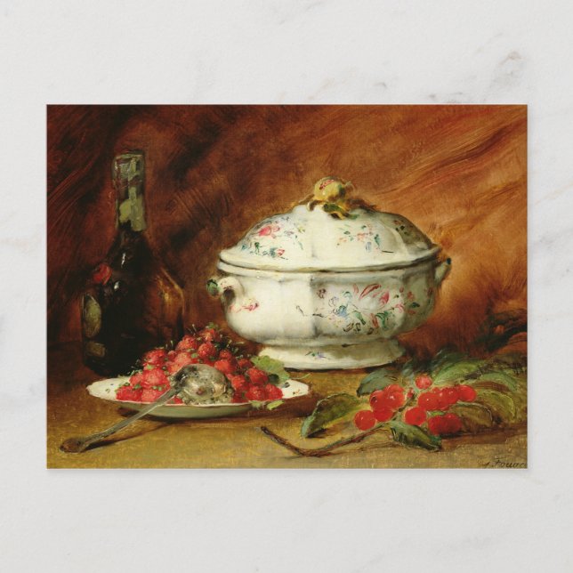 Still Life with a Soup Tureen Postcard (Front)