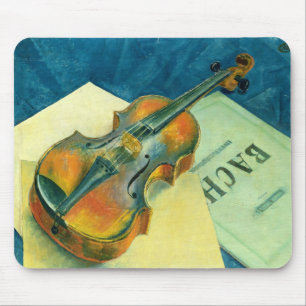 Still Life with a Violin, 1921 Mouse Pad