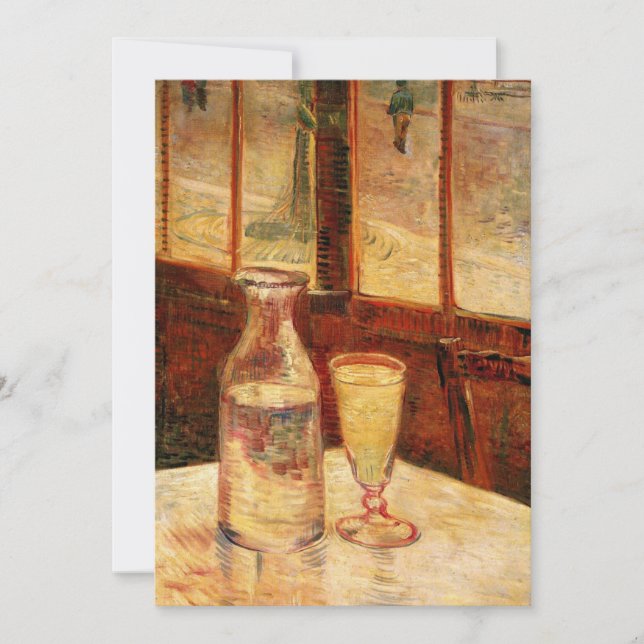 Still Life with Absinthe by Vincent van Gogh (Front)