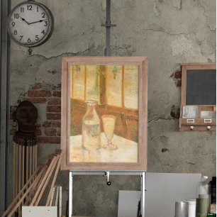 Still Life with Absinthe by Vincent van Gogh Poster