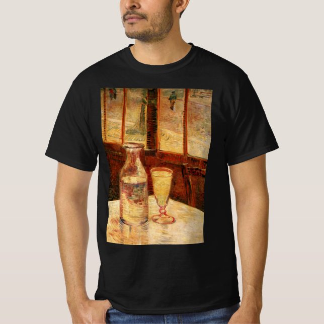 Still Life with Absinthe by Vincent van Gogh T-Shirt (Front)