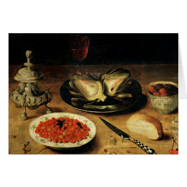Still Life with an Artichoke (Front Horizontal)