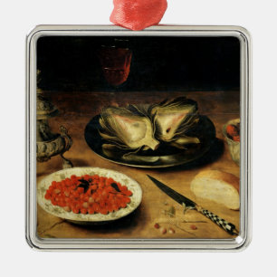 Still Life with an Artichoke Metal Ornament