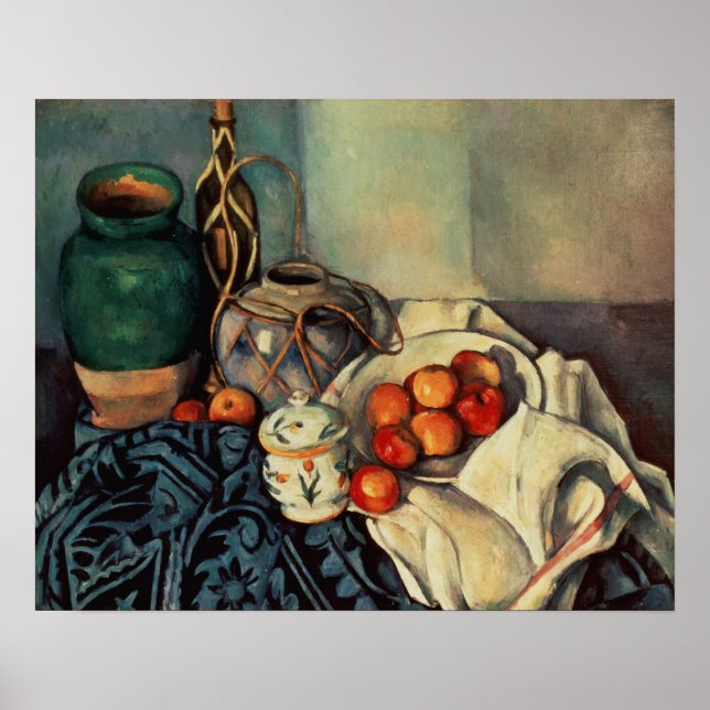 Still Life with Apples, 1893-94 Poster (Front)