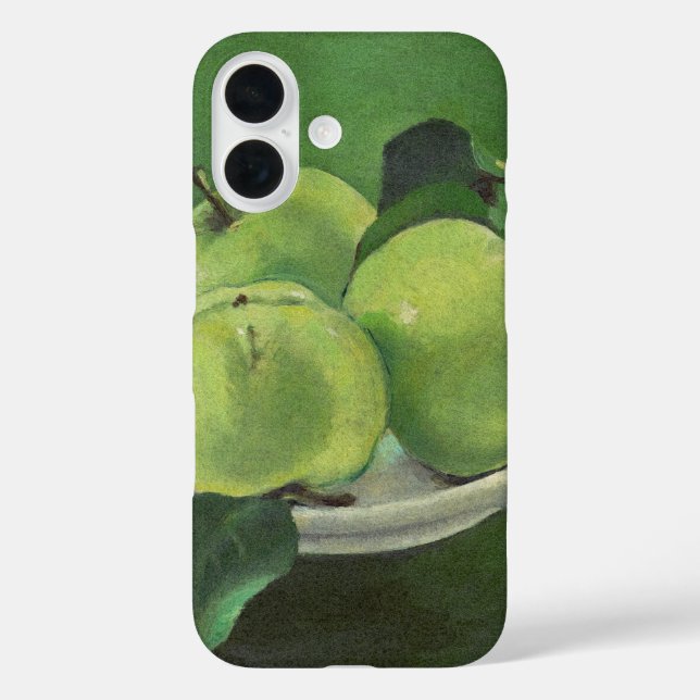 Still life with apples by Mikulas Galanda Case-Mate iPhone Case (Back)
