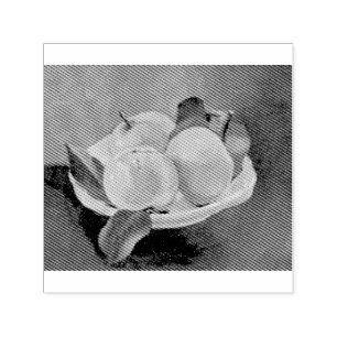 Still life with apples by Mikulas Galanda Self-inking Stamp