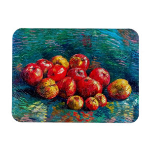 Still Life with Apples by Vincent Van Gogh Magnet