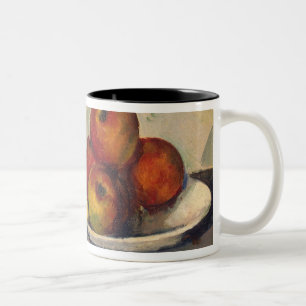 Still life with Apples, c.1890 Two-Tone Coffee Mug