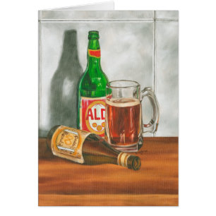 Still Life with Beer by Jennifer Goldberger