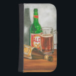 Still Life with Beer by Jennifer Goldberger Samsung S4 Wallet Case<br><div class="desc">Feeling thirsty? Who can blame you! This wonderful still life by Jennifer Goldberger captures the essence of the beer used as her props,  crafting a desire that permeates the work. Purchase this piece and toast your good fortune!</div>