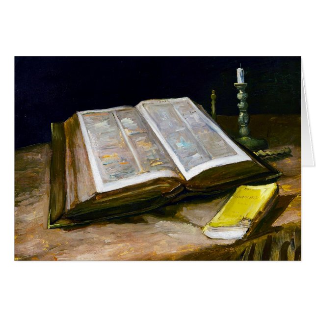 Still Life with Bible by Vincent Van Gogh (Front Horizontal)
