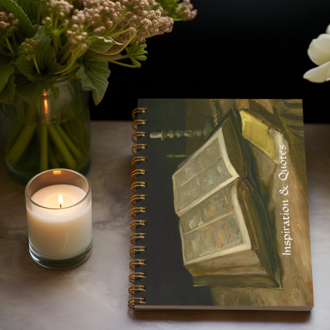 Still life with Bible by Vincent Van Gogh Notebook (Creator Uploaded)