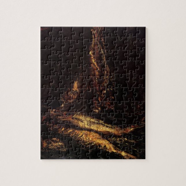 Still Life with Bloaters by Vincent van Gogh Jigsaw Puzzle (Vertical)