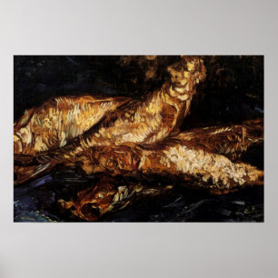 Still Life with Bloaters by Vincent van Gogh Poster