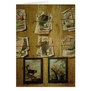 Still Life with Book Sheets and Pictures, 1783
