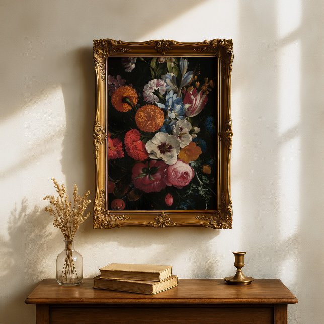 Still Life with Bouquet of Flowers | Johan Johnsen Poster (Creator Uploaded)