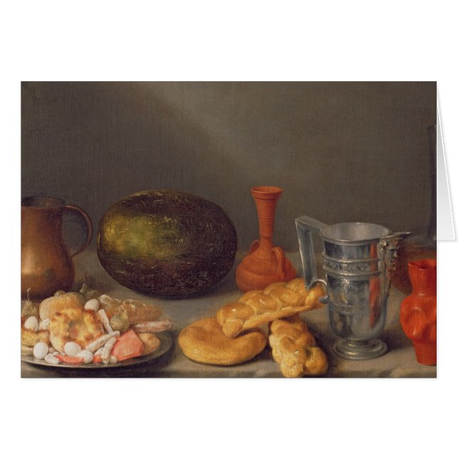 Still life with bread, 1648 (Front Horizontal)