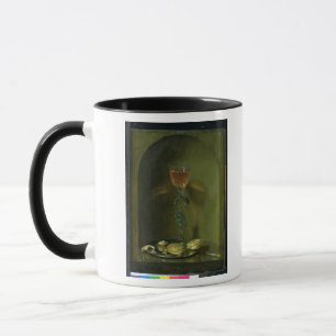 Still Life with Bread and Wine Glass Mug