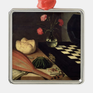 Still Life with Chess-board, 1630 Metal Ornament