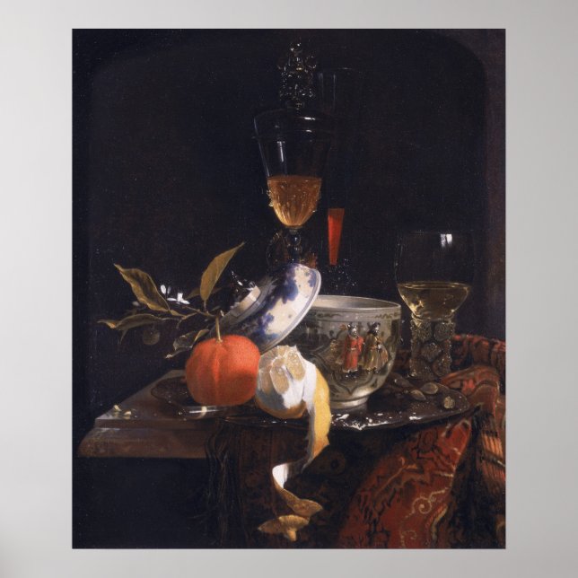 Still Life with Chinese Sugar Jar Poster (Front)