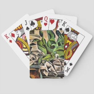 Still life with Cranium Geometric Vanitas Art Playing Cards