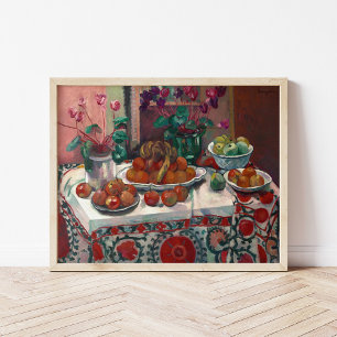 Still Life with Cyclamens   Henri Manguin Poster