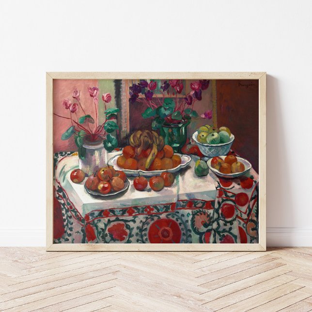 Still Life with Cyclamens | Henri Manguin Poster (Creator Uploaded)