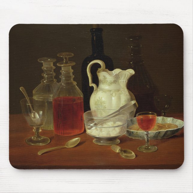 Still Life with Decanters Mouse Pad (Front)