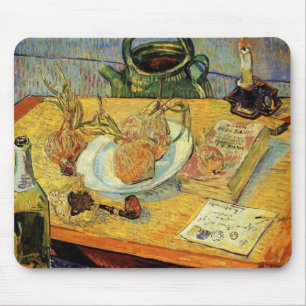 Still Life with Drawing Board by Vincent van Gogh Mouse Pad