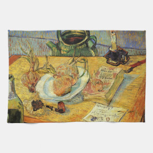 Still Life with Drawing Board by Vincent van Gogh Tea Towel
