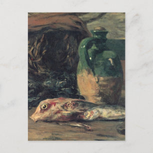Still life with fish - Paul Gauguin Postcard