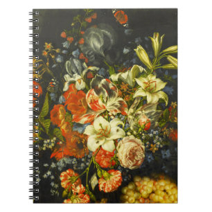 Still Life with Flowers and Fruit Notebook