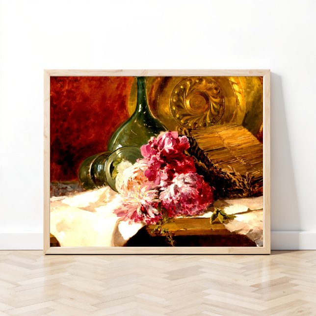 Still Life with Flowers and Glass,  Poster (Creator Uploaded)