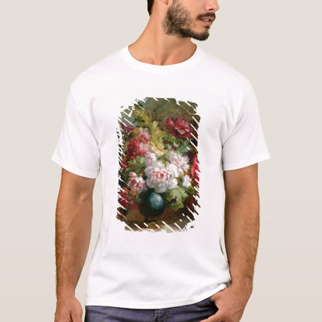 Still life with flowers and sheet music T-Shirt (Front)