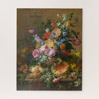 Still Life with Flowers and Vegetables Puzzle