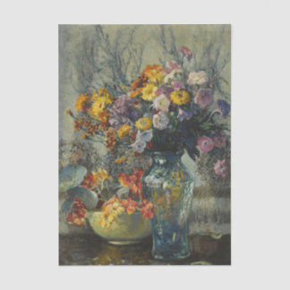 Still Life with Flowers by Matilda Browne Tissue Paper