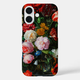 Still Life with Flowers in a Glass Vase  iPhone 16 Case